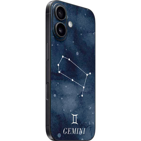 Gemini Constellation iPhone 16 Plus Skin